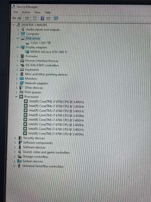 I7 6700 gaming pc