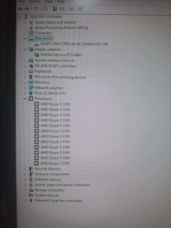 Ryzen 5 5500 gaming pc