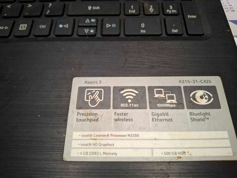 Faulty laptops