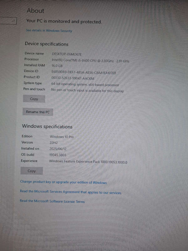 I5 8400 gaming computer