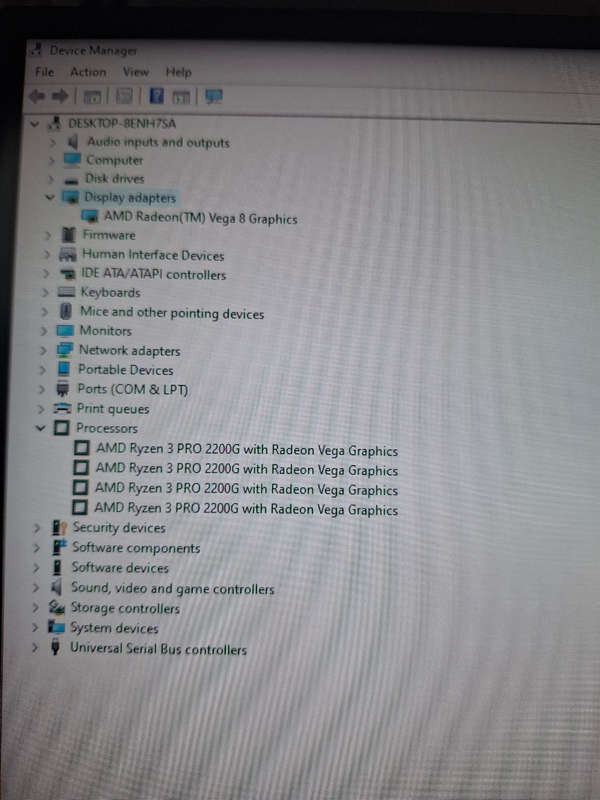 Ryzen 3 2200g pc