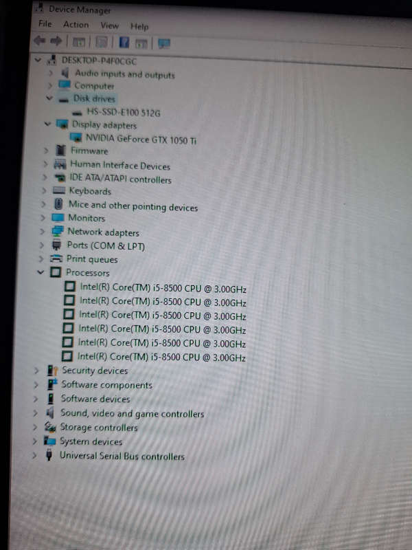 I5 8500 gaming pc
