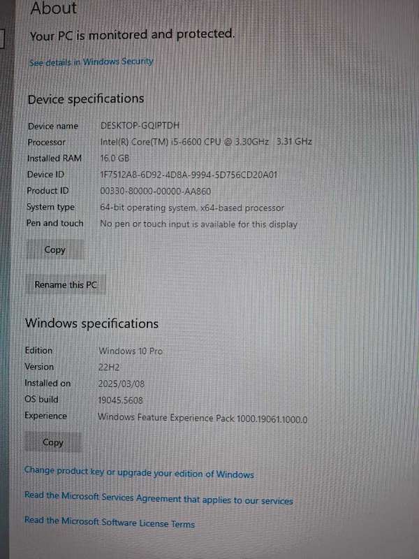 I 5 6600 gaming pc