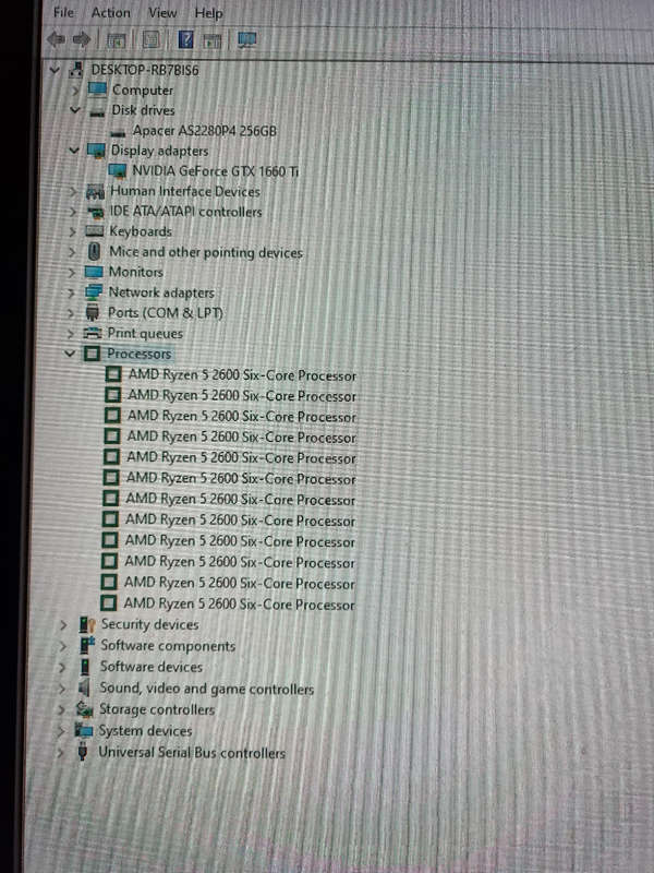 Ryzen 5 2600 gaming pc