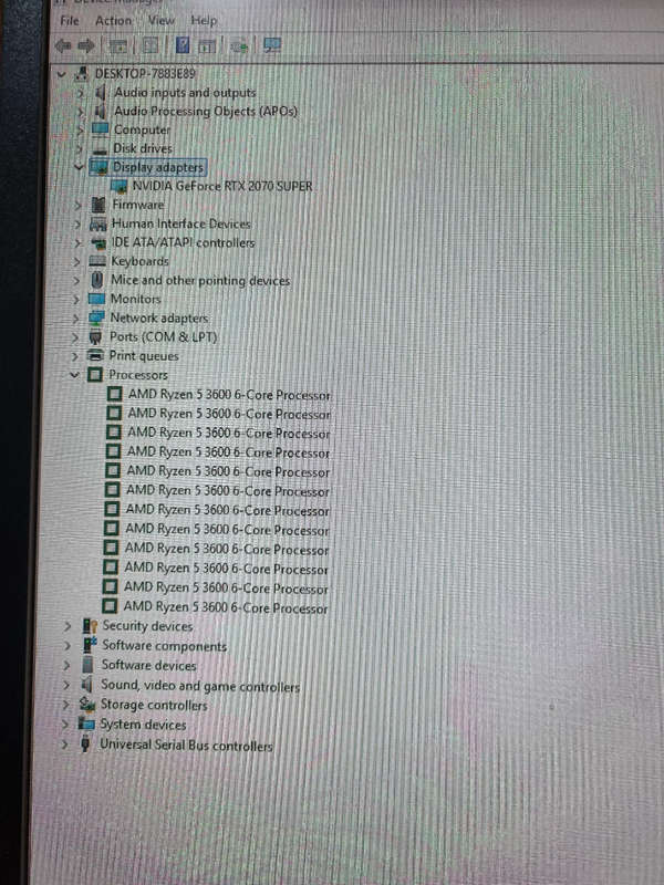 Ryzen 5 3600 gaming pc