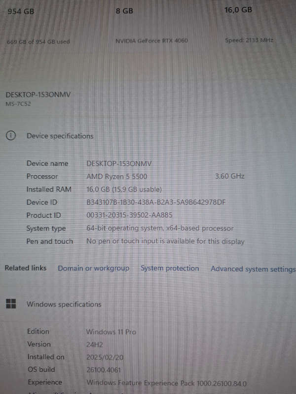 Ryzen 5 5500 gaming pc