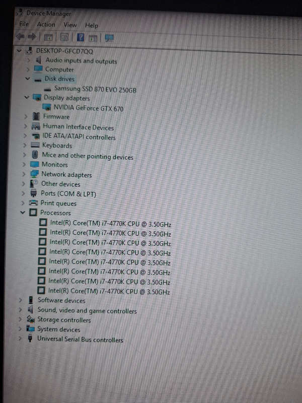 I7 4770k gaming computer