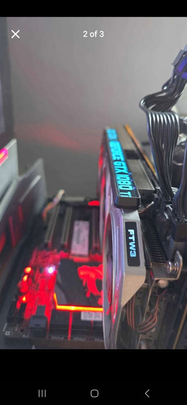 Evga gtx 1080ti ftw 3 gtaphics card