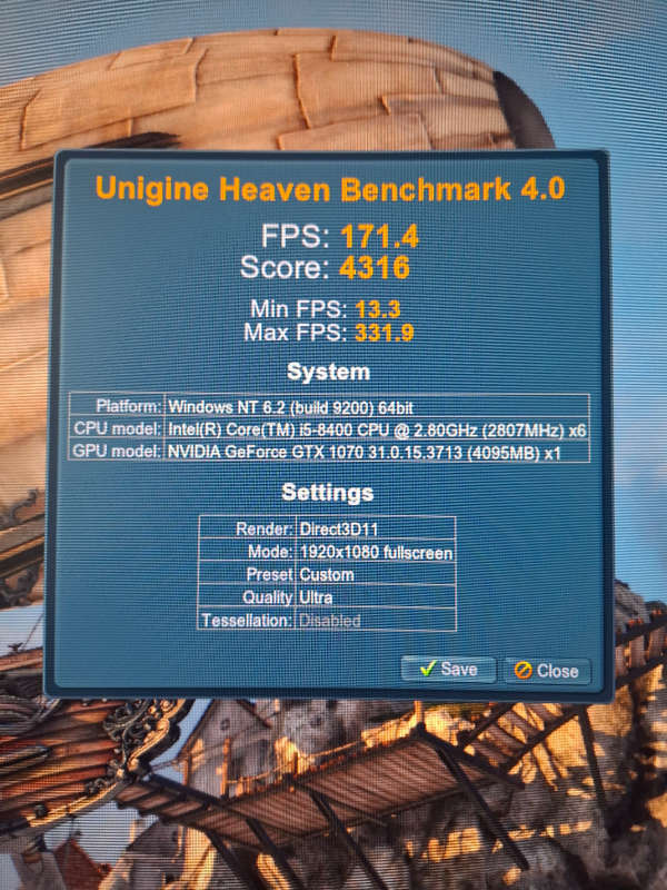 Zotac gtx 1070 8gb graphics card