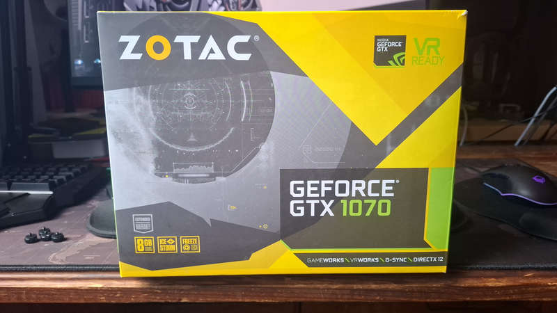 Zotac gtx 1070 8gb graphics card