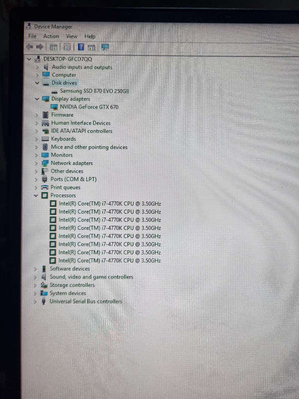 I7 4770k gaming computer