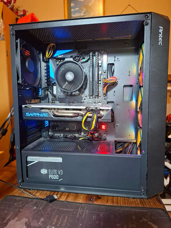 Ryzen 5 1600x gaming pc