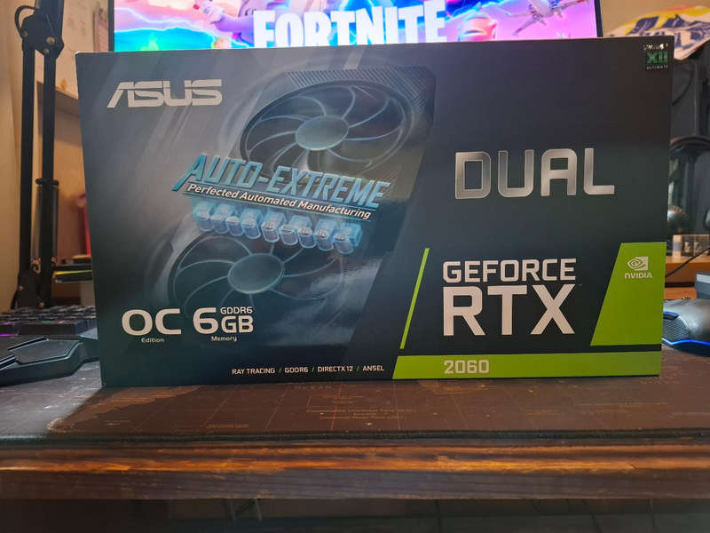 Asus rtx 2060 duel oc graphics card
