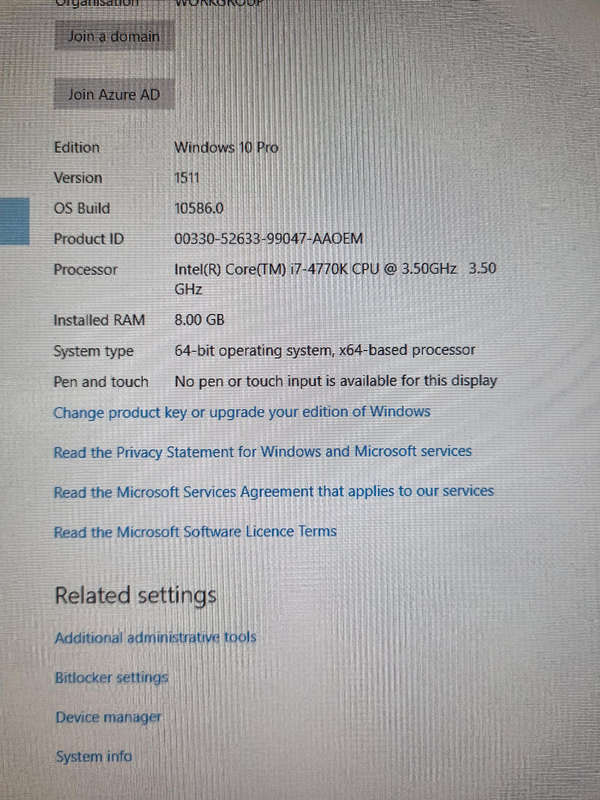 I7 4770k gaming computer