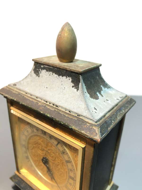 A Vintage Luxor Carriage Alarm Clock