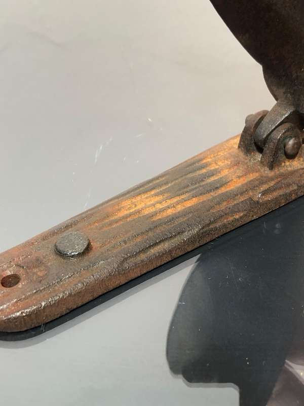 A Heavy Cast Iron Cicada Door Knocker.