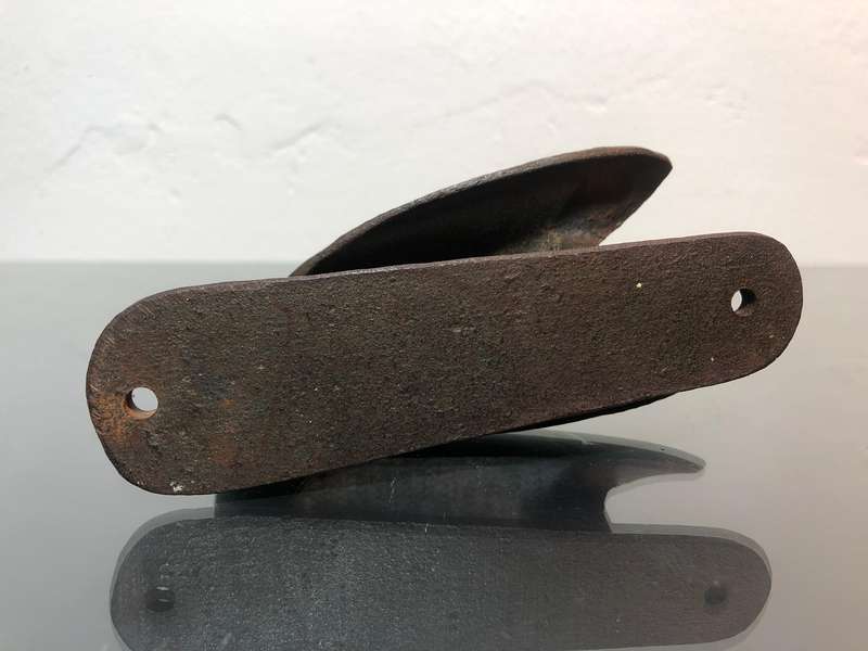 A Heavy Cast Iron Cicada Door Knocker.