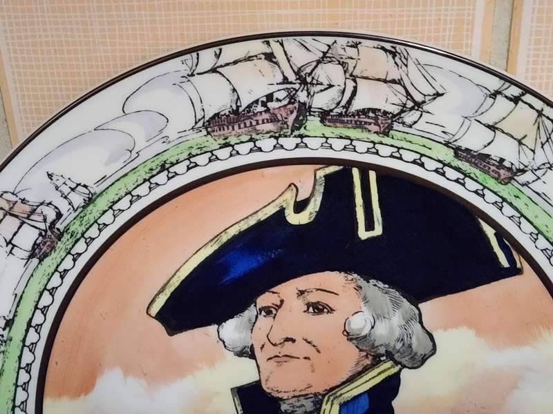 Vintage Royal Doulton The Admiral Plate T C 1045