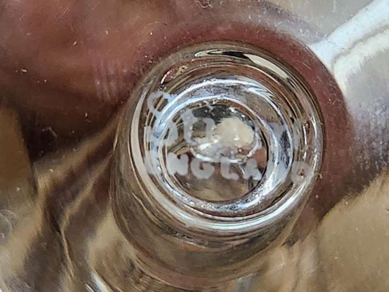Vintage Stuart Crystal Cut Glass Set of Six Sherry Glasses