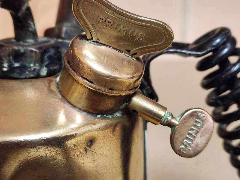 Vintage Radius No 52 Brass Blow Torch