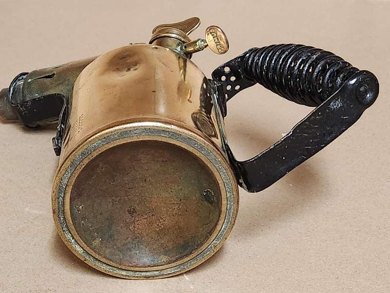 Vintage Radius No 52 Brass Blow Torch