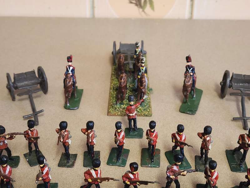 Vintage Lead Soldiers Collection - Approximately 60 Pieces