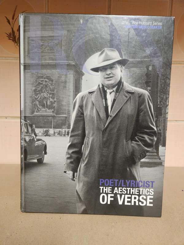 Poet/Lyricist: The Aesthetics of Verse by L Ron Hubbard Hardcover Book