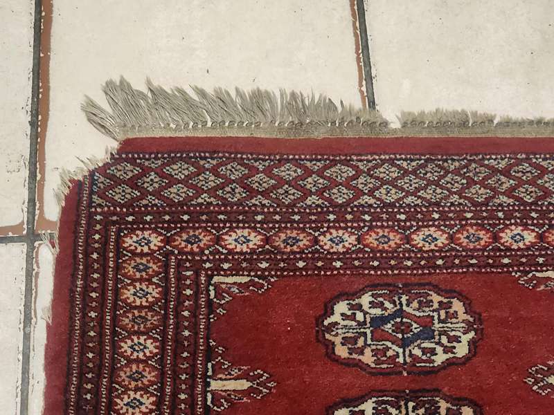 Vintage Pure Wool Hand Knotted Persian Carpet