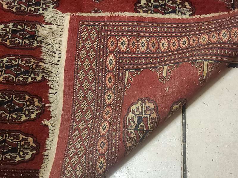 Vintage Pure Wool Hand Knotted Persian Carpet