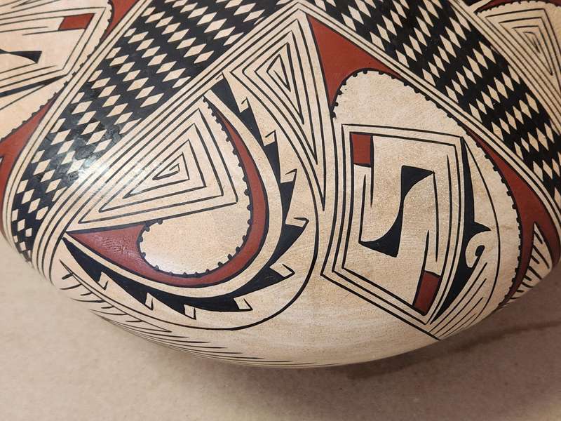 VINTAGE HOPI INDIAN POTTERY BOWL