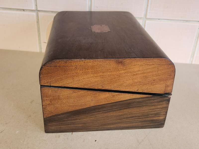 ANTIQUE VICTORIAN WRITING SLOPE BOX