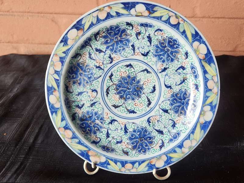 ANTIQUE QING DYNASTY GUANXU REIGN(1875 -1908) PORCELAIN PLATE