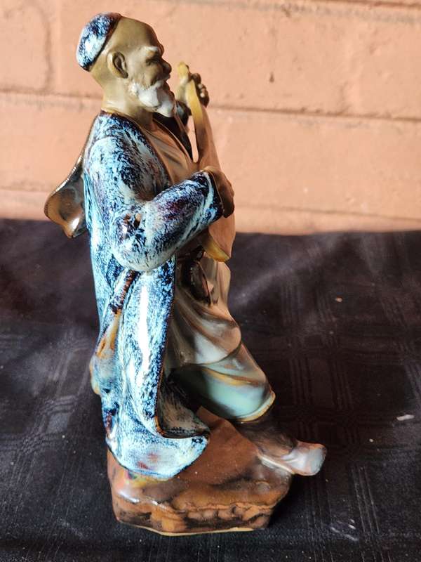 VINTAGE CHINESE SHIWAN MUDMAN FIGURINE