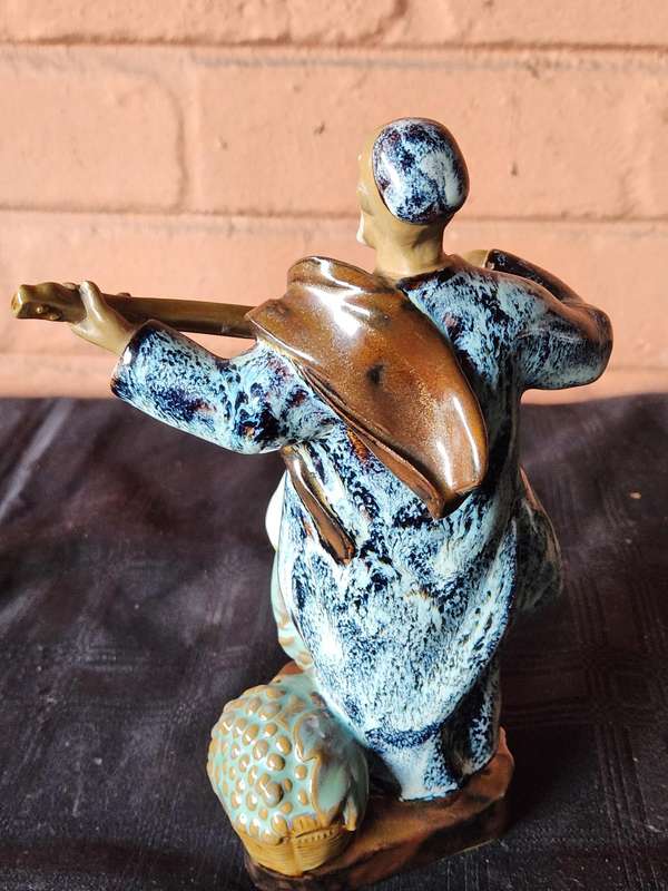 VINTAGE CHINESE SHIWAN MUDMAN FIGURINE