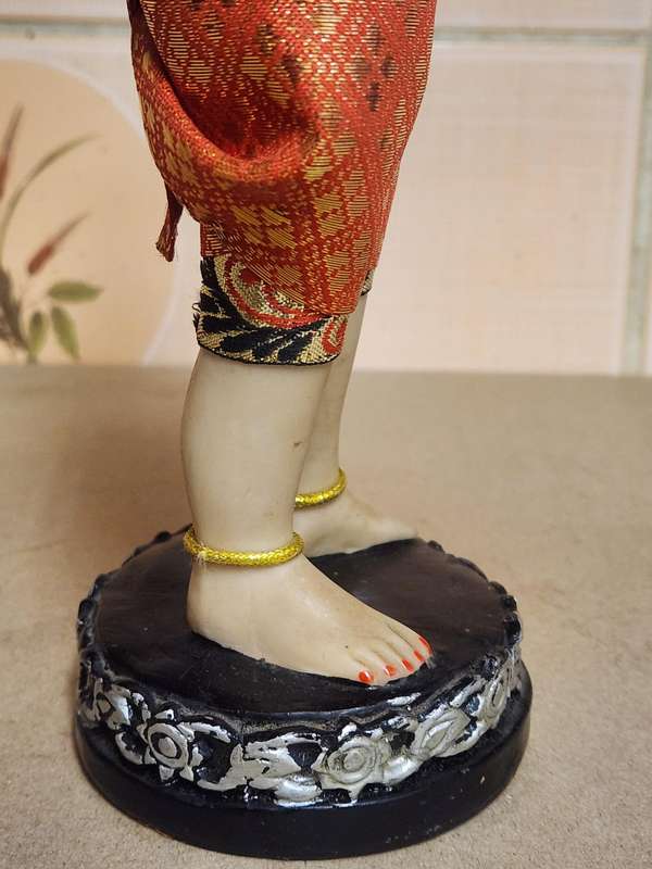 VINTAGE KUMAN THONG THAI HOLY AMULET FIGURINE, 1 OF 2