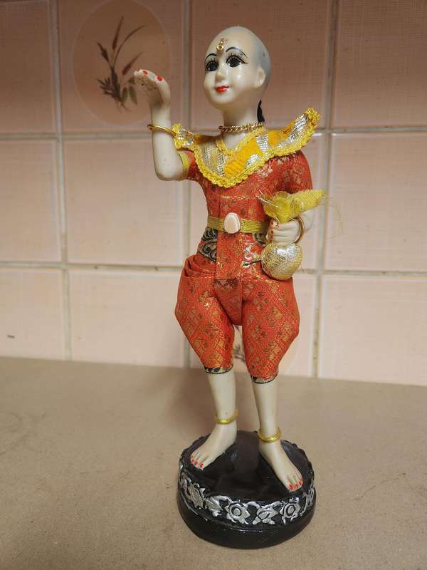 VINTAGE KUMAN THONG THAI HOLY AMULET FIGURINE, 2 OF 2