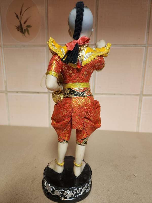 VINTAGE KUMAN THONG THAI HOLY AMULET FIGURINE, 2 OF 2