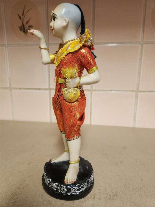 VINTAGE KUMAN THONG THAI HOLY AMULET FIGURINE, 2 OF 2
