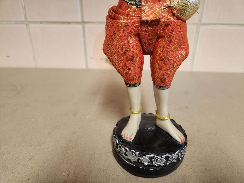 VINTAGE KUMAN THONG THAI HOLY AMULET FIGURINE, 2 OF 2