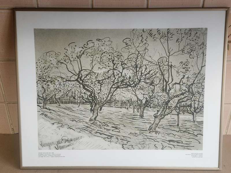 VINCENT VAN GOGH VERGER DE PROVENCE PRINT