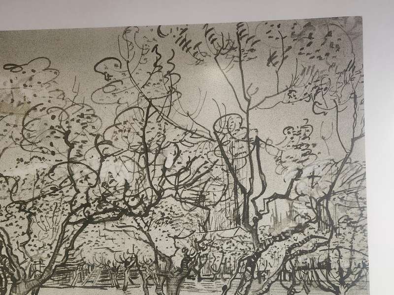 VINCENT VAN GOGH VERGER DE PROVENCE PRINT