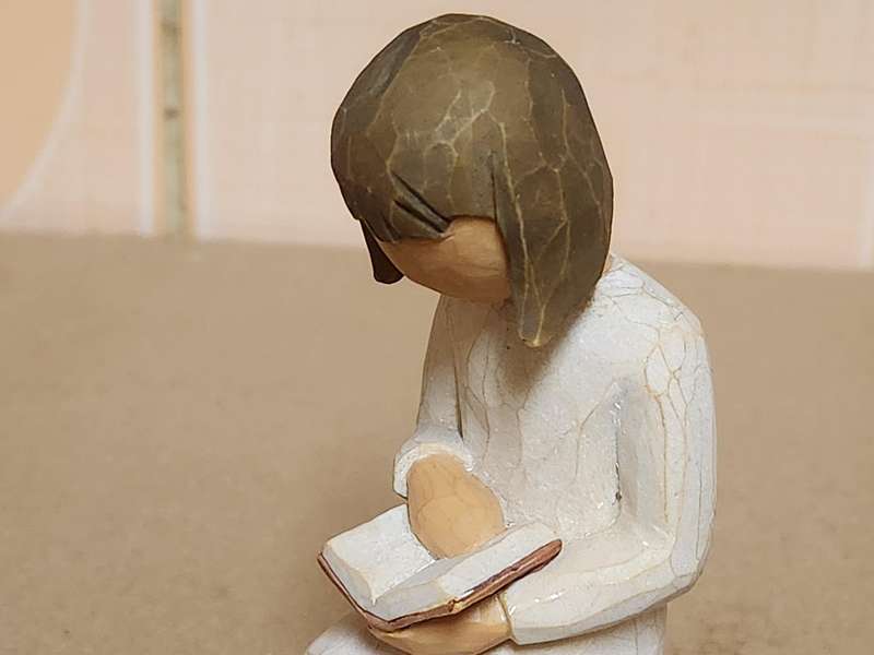VINTAGE WILLOW TREE WISDOM FIGURINE BY SUSAN LORDI