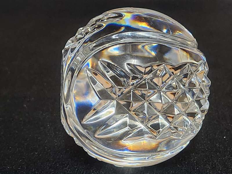 WATERFORD CRYSTAL WIMBLEDON TENNIS BALL PAPERWEIGHT