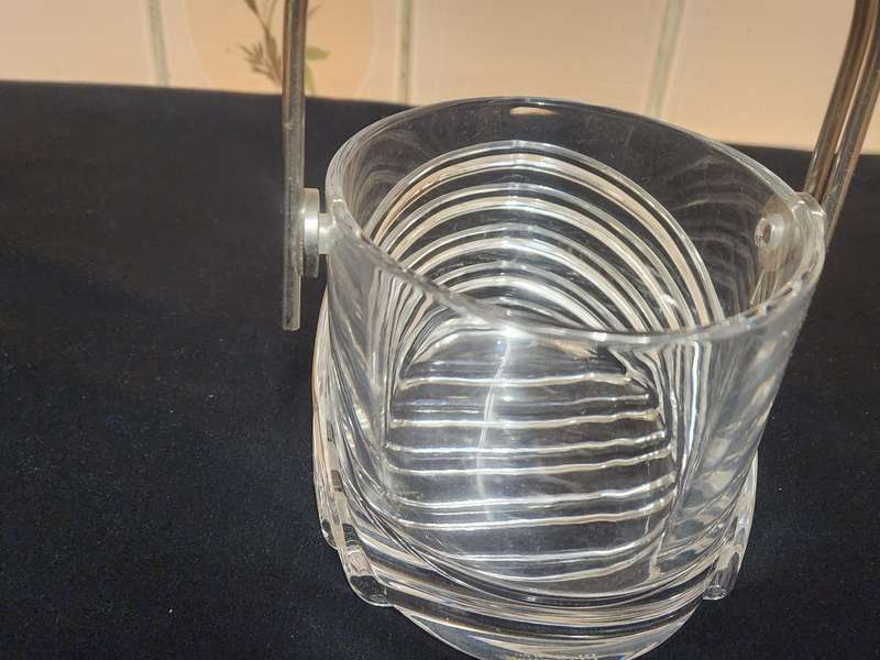 VINTAGE CRISTALLO DI CENSO CRYSTAL ICE BUCKET