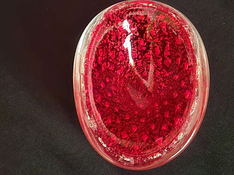 Vintage Studio Art Glass Barovier and Toso Style Small Bowl