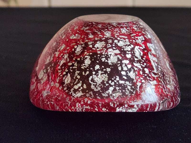 Vintage Studio Art Glass Barovier and Toso Style Small Bowl
