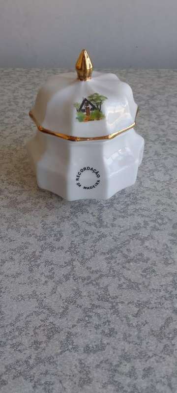 Porcelain Sugar Bowl