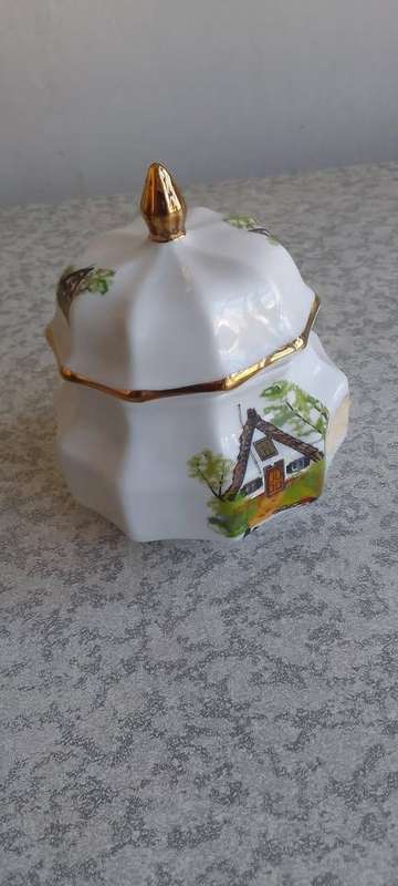 Porcelain Sugar Bowl