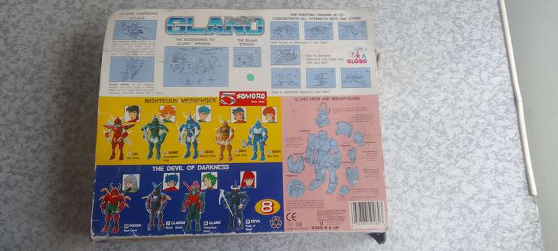 5 Globo Somoro - Glando Figurine in Original Box - Figurine
