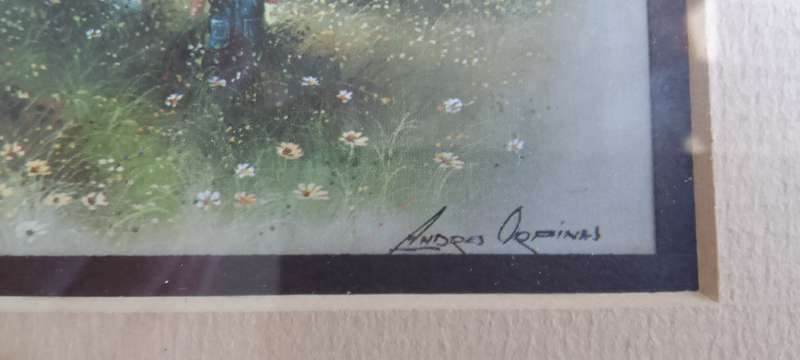 Vintage Andres Orpinas  Art Print and More